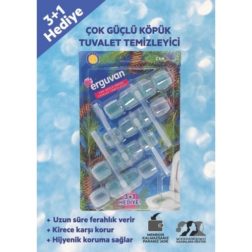 ÇOK GÜÇLÜ KÖPÜK TUVALET TEMİZLEYİCİ ÇAM